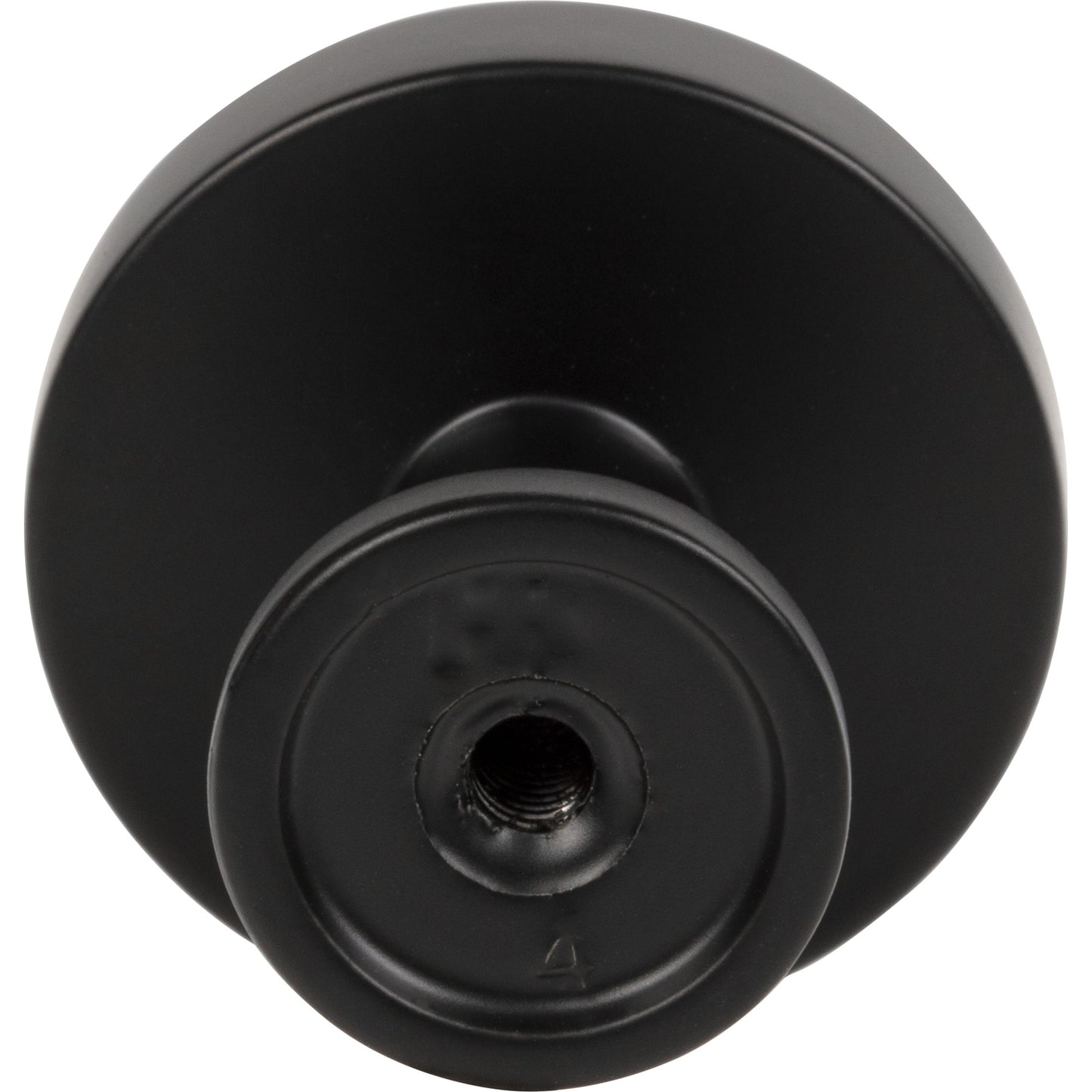 JEFFREY ALEXANDER 171MB Richard 1-1/4" Diameter Round Knob - Matte Black