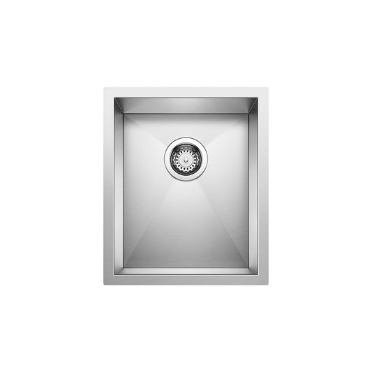 BLANCO 516208 Precision Precision R0 15" Undermount Stainless Steel Bar Sink in Satin Polish