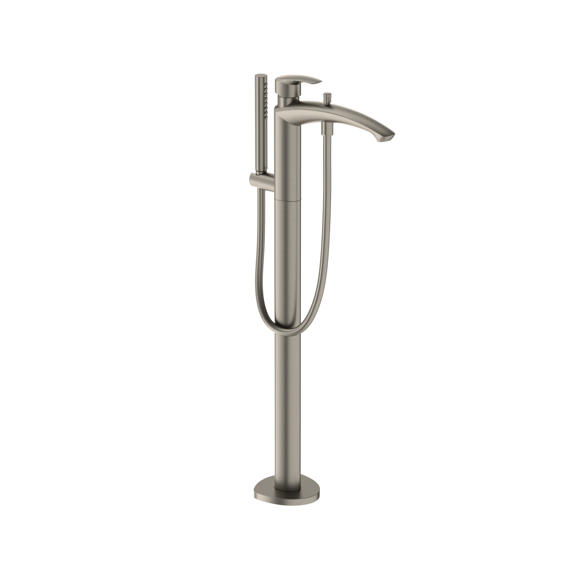 TOTO TBG09306U#BN Gm Single-Handle Free Standing Tub Filler With Handshower - Brushed Nickel