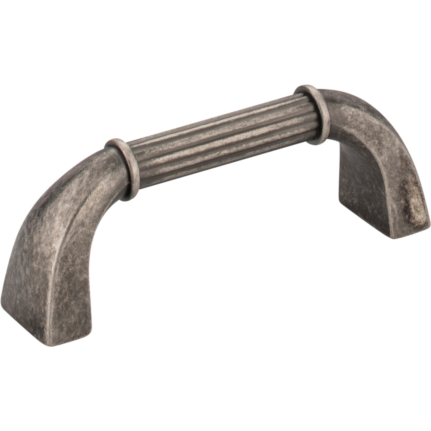 JEFFREY ALEXANDER Z281-BNDL Cordova 3" Center-to-Center Bar Pull - Distressed Pewter