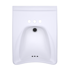 TOTO LT308.4#01 Commercial Wall-Mount Bathroom Sink For 4 Inch Center Faucets -