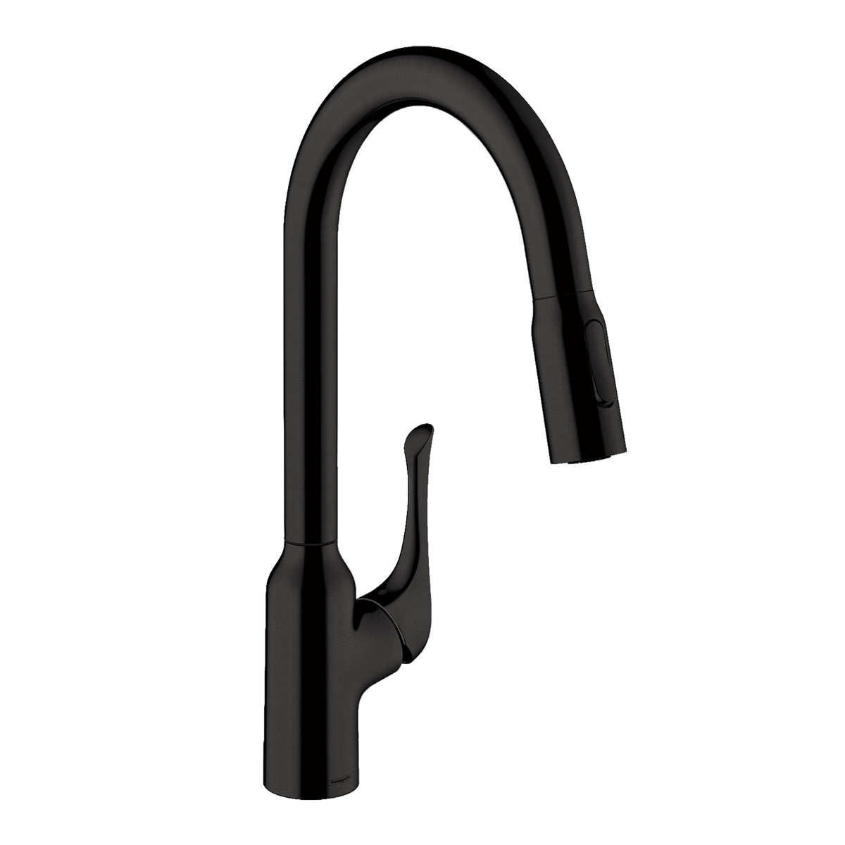HANSGROHE 71843671 Allegro N HighArc Kitchen Faucet, 2-Spray Pull-Down, 1.75 GPM - Matte Black