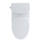 TOTO CST474CUFG#01 Vespin II 1G Two-Piece Elongated 1.0 GPF Universal Height Skirted Design Toilet with CEFIONTECT , Cotton White