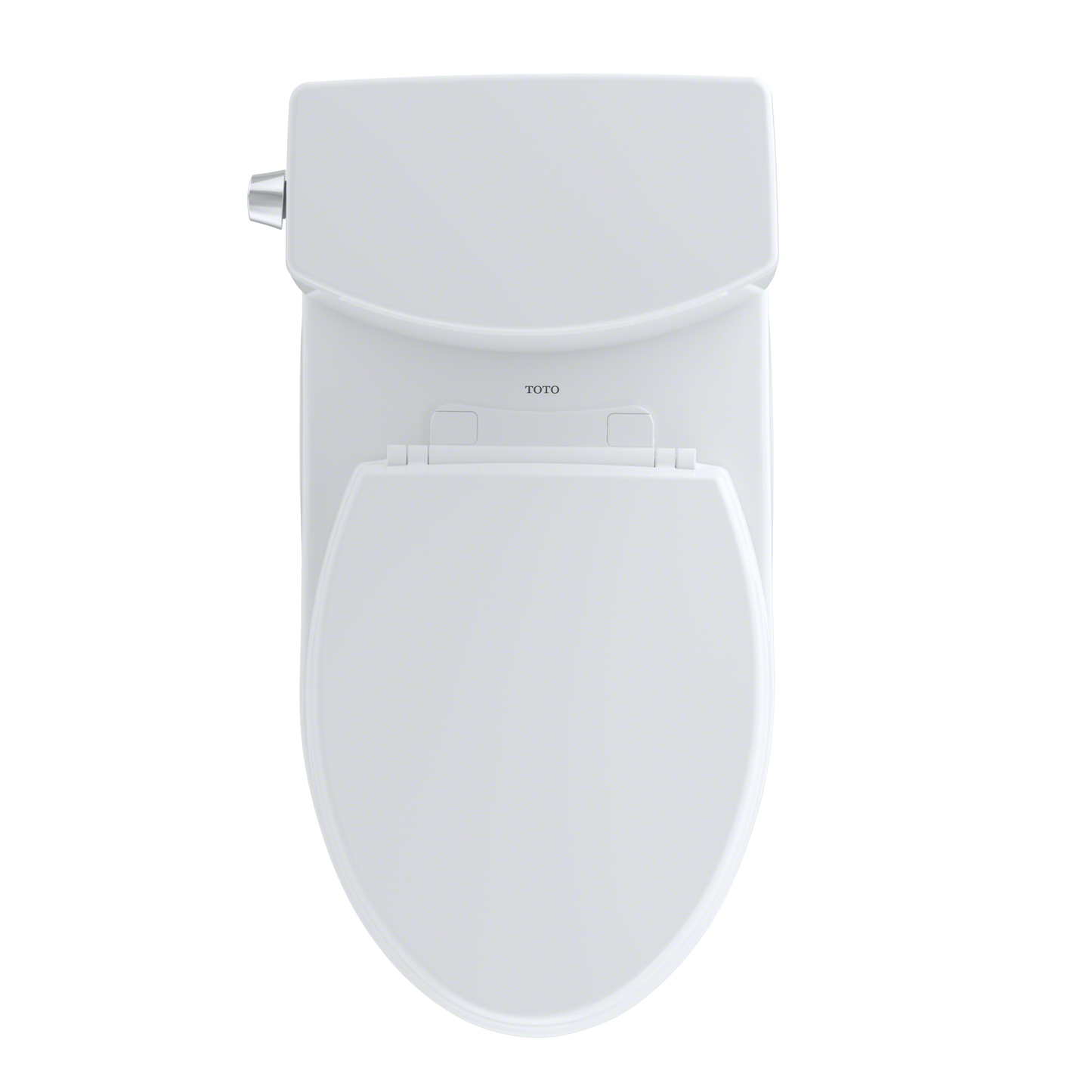 TOTO CST474CUFRG#01 Vespin Ii 1G Two-Piece Elongated 1.0 Gpf Universal Height Skirted Toilet With Cefiontect And Right-Hand Trip Lever - Cotton White