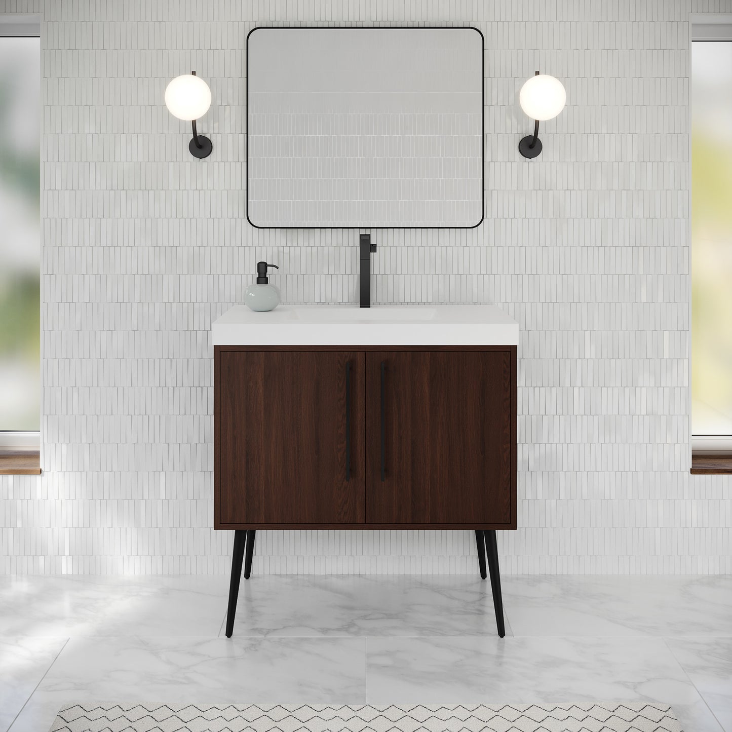 JEFFREY ALEXANDER VKTEM36DWPRE - Dark Walnut