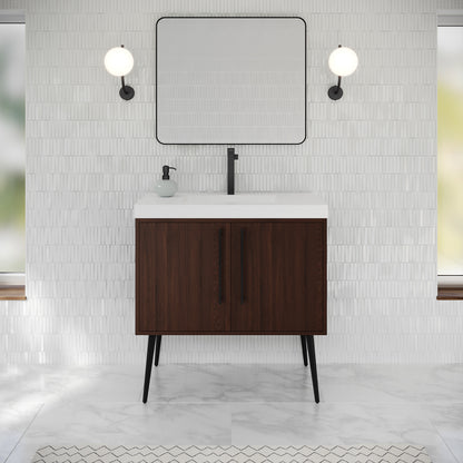 JEFFREY ALEXANDER VKTEM36DWPRE - Dark Walnut