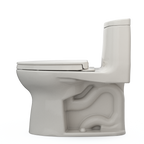 TOTO MS604124CEFG#12 Ultramax Ii One-Piece Elongated 1.28 Gpf Universal Height Toilet With Cefiontect And Ss124 Softclose Seat - Sedona Beige