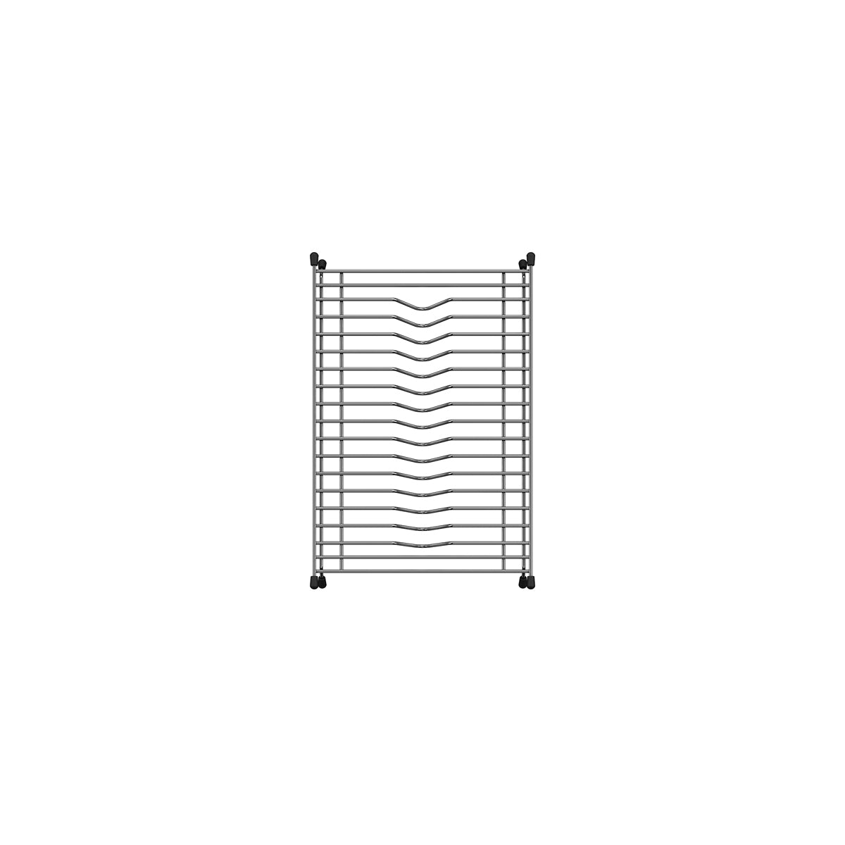 BLANCO 236432 Diamond Stainless Steel Floating Dish Rack for Diamond 50/50 Sinks in Stainless Steel