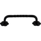 TOP KNOBS M650 Thin Twist 3 15/16" Center to Center Bar Pull - Patina Black