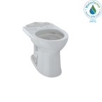 TOTO C453CUFG#11 Drake Ii Universal Height Round Toilet Bowl With Cefiontect - Colonial White