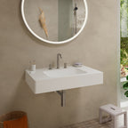 HANSGROHE 73332821 Tecturis S Widespread Faucet 150, 1.2 GPM - Brushed Nickel