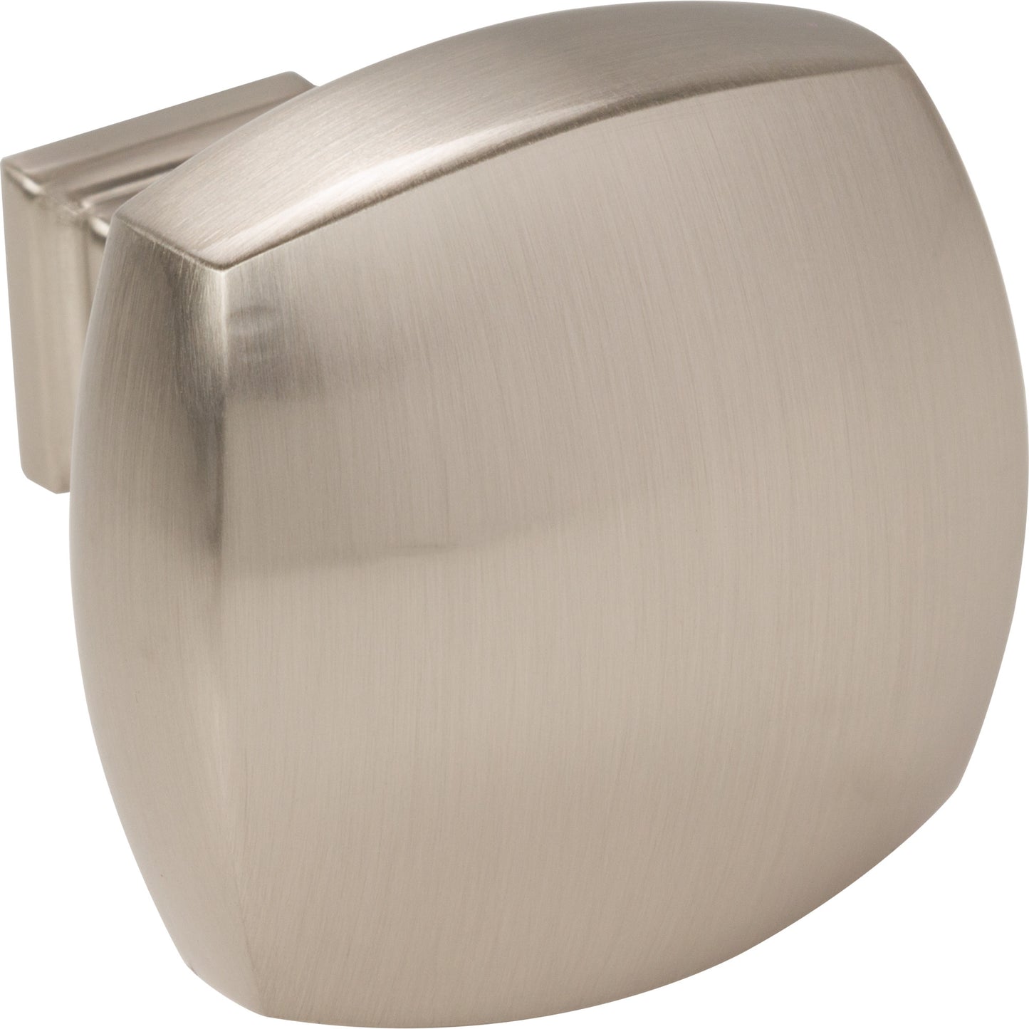 JEFFREY ALEXANDER 278L-SN Audrey 1-3/8" Diameter Square Knob - Satin Nickel