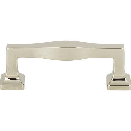 ATLAS A202-PN Kate 3" Center to Center Bar Pull - Polished Nickel