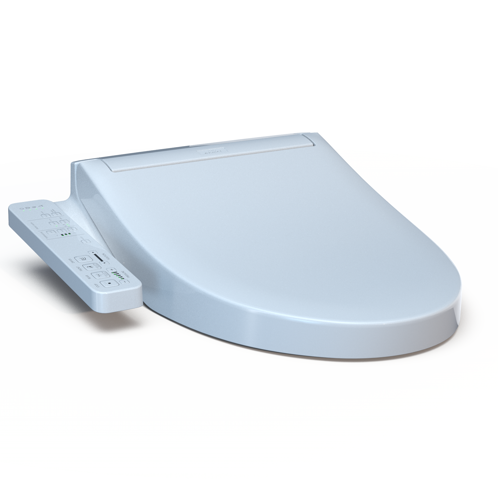 TOTO SW3024#01 Washlet Kc2 Electronic Bidet Toilet Seat With Heated Seat And Softclose Lid - Cotton White