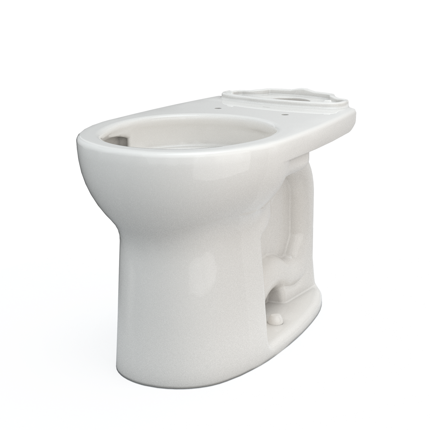 TOTO C775CEFG#11 Drake Round Tornado Flush Toilet Bowl With Cefiontect - Colonial White