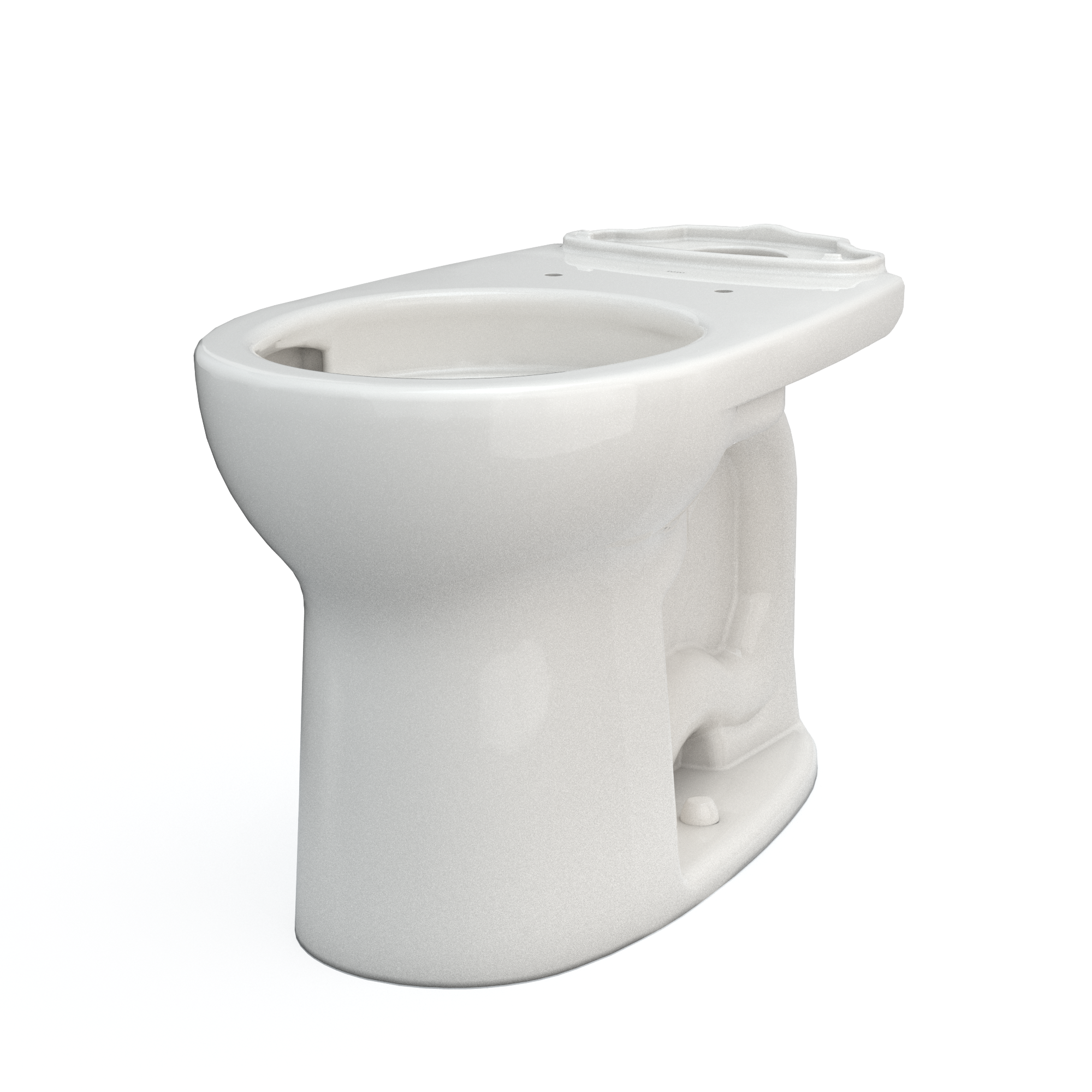 TOTO C775CEFG#11 Drake Round Tornado Flush Toilet Bowl With Cefiontect - Colonial White