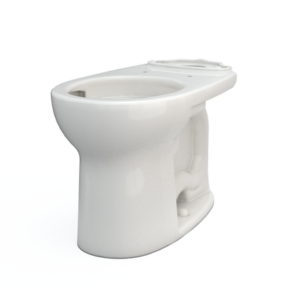 TOTO C775CEFG#11 Drake Round Tornado Flush Toilet Bowl With Cefiontect - Colonial White