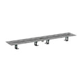 HANSGROHE 56113181 RainDrain 2" outlet 59 1/8 " (1500mm) - Brushed Stainless Steel