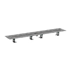 HANSGROHE 56113181 RainDrain 2" outlet 59 1/8 " (1500mm) - Brushed Stainless Steel