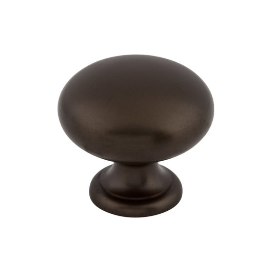 TOP KNOBS M753 Mushroom 1 1/4" Diameter Round Knob - Oil Rubbed Bronze