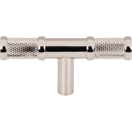 TOP KNOBS TK3231PN Burnham 3" Length Bar Knob - Polished Nickel