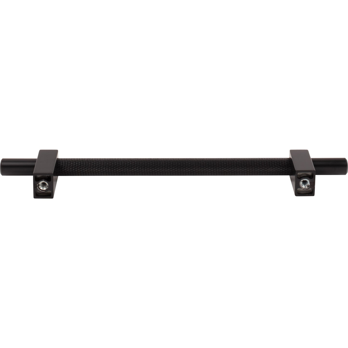 JEFFREY ALEXANDER 598-160MB Larkin Knurled Center 160 mm Center-to-Center Bar Pull - Matte Black