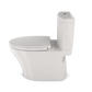 TOTO MS446124CEMFGN#11 Aquia IV Two-Piece Elongated Dual Flush 1.28 and 0.9 GPF Universal Height Toilet with CEFIONTECT , Colonial White