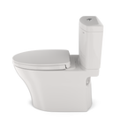 TOTO MS446124CEMGN#11 Aquia Iv Washlet+ Two-Piece Elongated Dual Flush 1.28 And 0.9 Gpf Toilet With Cefiontect - Colonial White