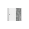HANSGROHE 56091700 XtraStoris Rock Wall Niche with Tileable Door 12"x 12"x 5.5" - Matte White