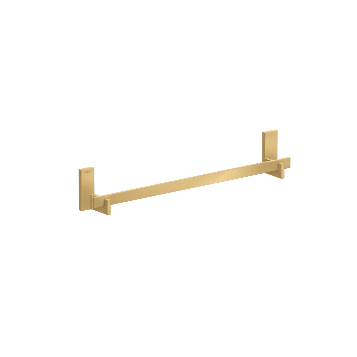 AXOR 42661250 Universal Rectangular Towel Bar, 24" - Brushed Gold Optic