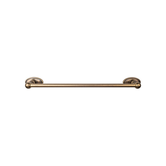 TOP KNOBS ED8GBZC TOP BATH (R) Edwardian Bath Single 26 1/2" Wall Mounted Towel Bar - German Bronze