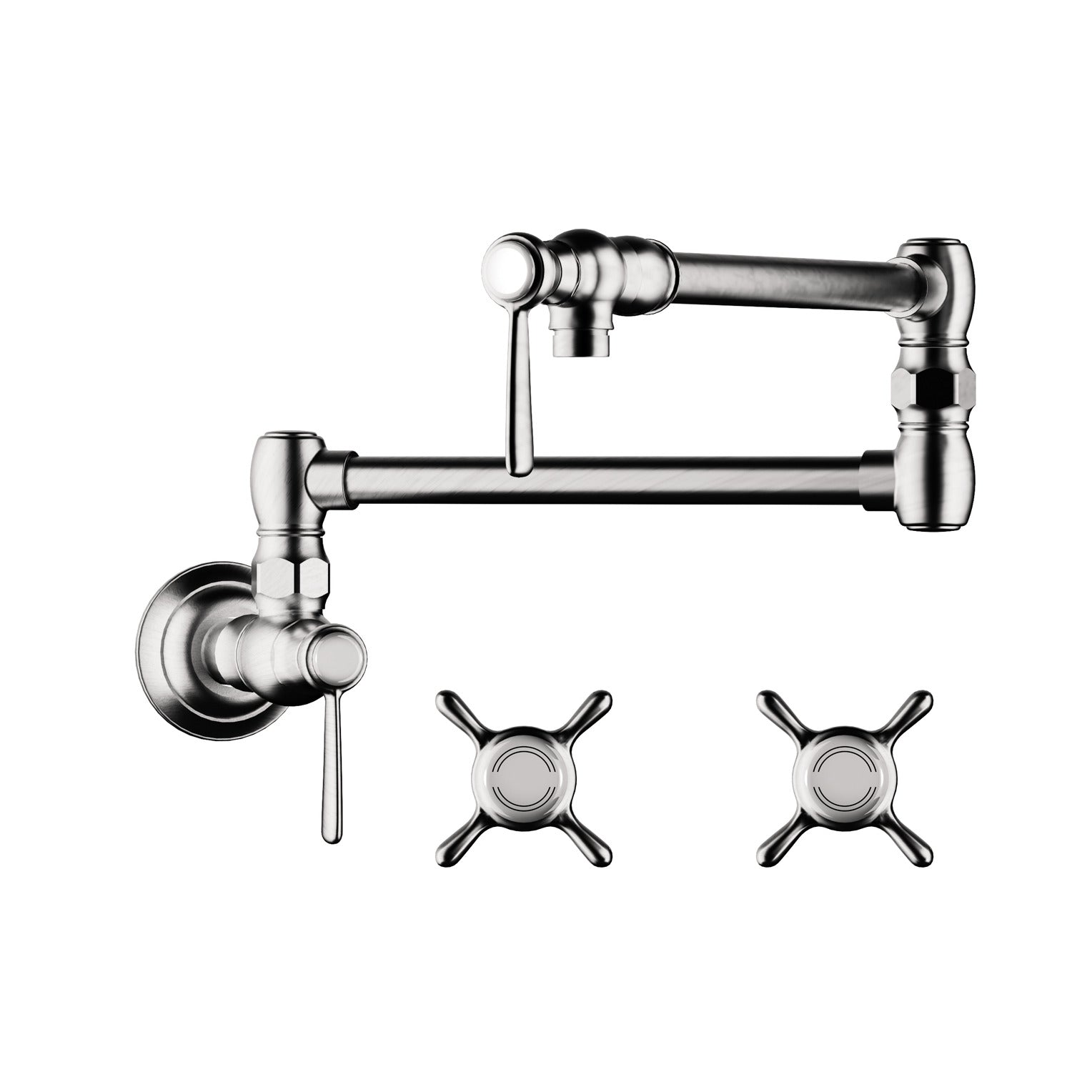 AXOR 16859001 Montreux Pot Filler, Wall-Mounted, 2.5 GPM - Chrome