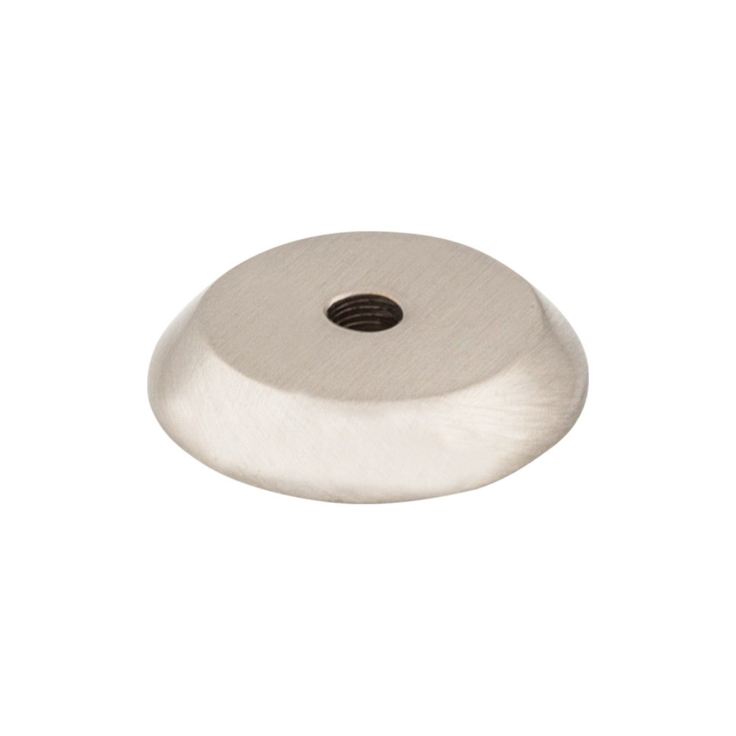 TOP KNOBS M2023 Aspen II Round Knob Backplate - Brushed Satin Nickel