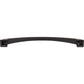 JEFFREY ALEXANDER 944-224MB Roman 224 mm Center-to-Center Arch Pull - Matte Black