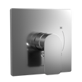 TOTO TS363P#CP Oberon Square 7 Inch Pressure Balance Valve Shower Trim - Polished Chrome