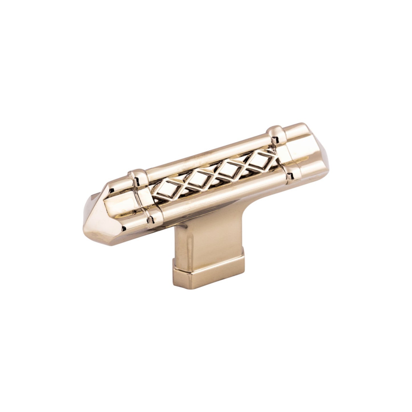 TOP KNOBS TK204PN Tower Bridge 2 5/8" Length Bar Knob - Polished Nickel