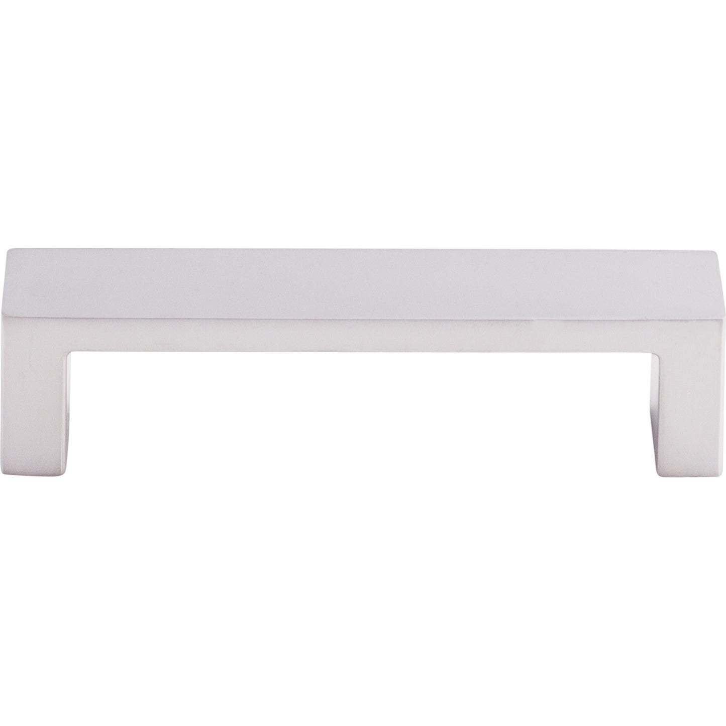 TOP KNOBS TK250ALU Modern Metro 3 3/4" Center to Center Bar Pull - Aluminum