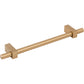 JEFFREY ALEXANDER 478-160SBZ Larkin 1 160 mm Center-to-Center Bar Pull - Satin Bronze