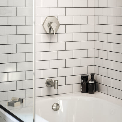 HANSGROHE 04815820 Locarno Tub Spout with Diverter - Brushed Nickel