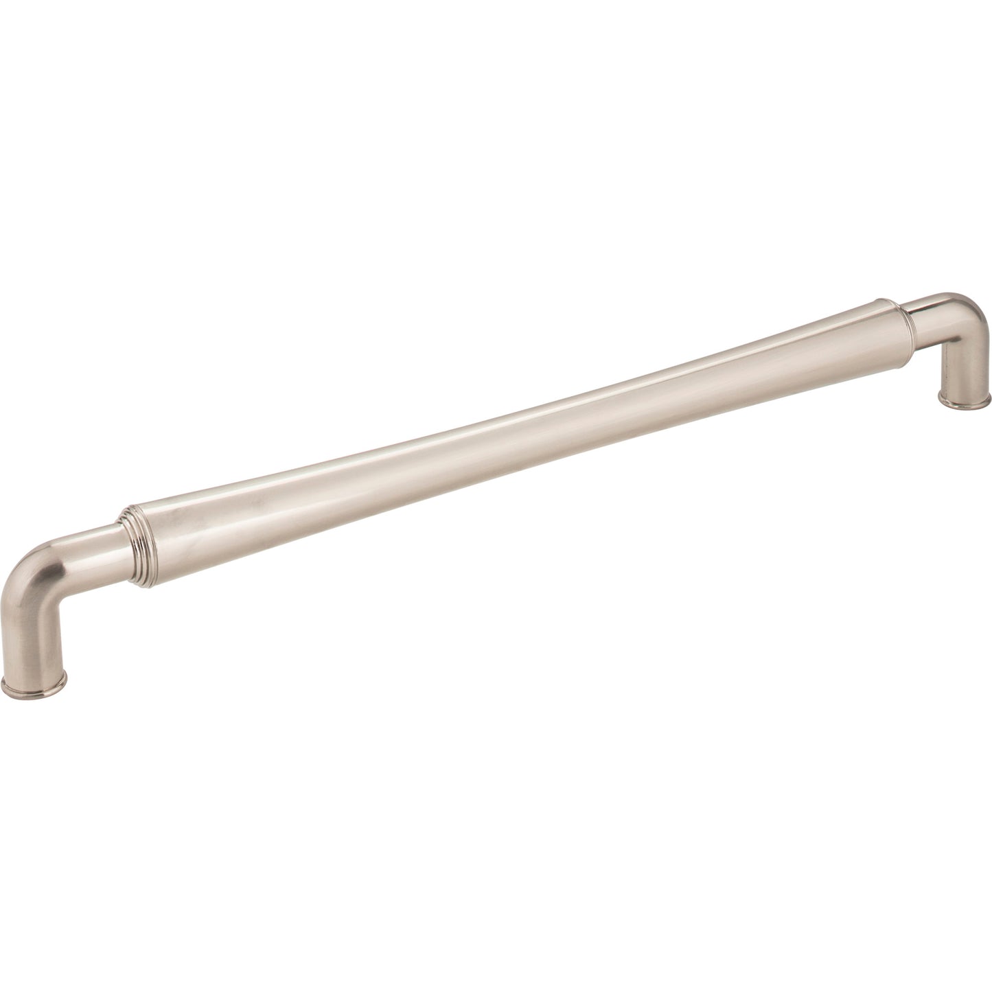 JEFFREY ALEXANDER 537-12SN Bremen 2 12" Center-to-Center Appliance Pull - Satin Nickel