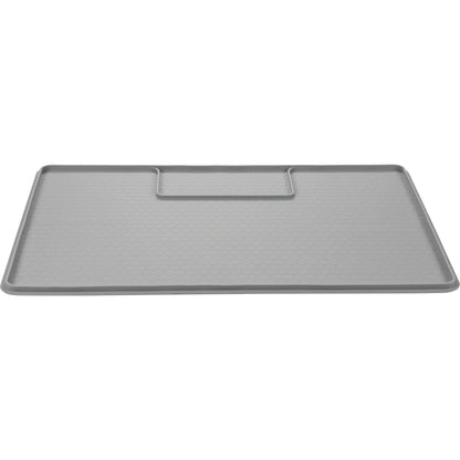 HARDWARE RESOURCES USM-G Under Sink Silicone Mat for 36" Sink Base Cabinets - Grey