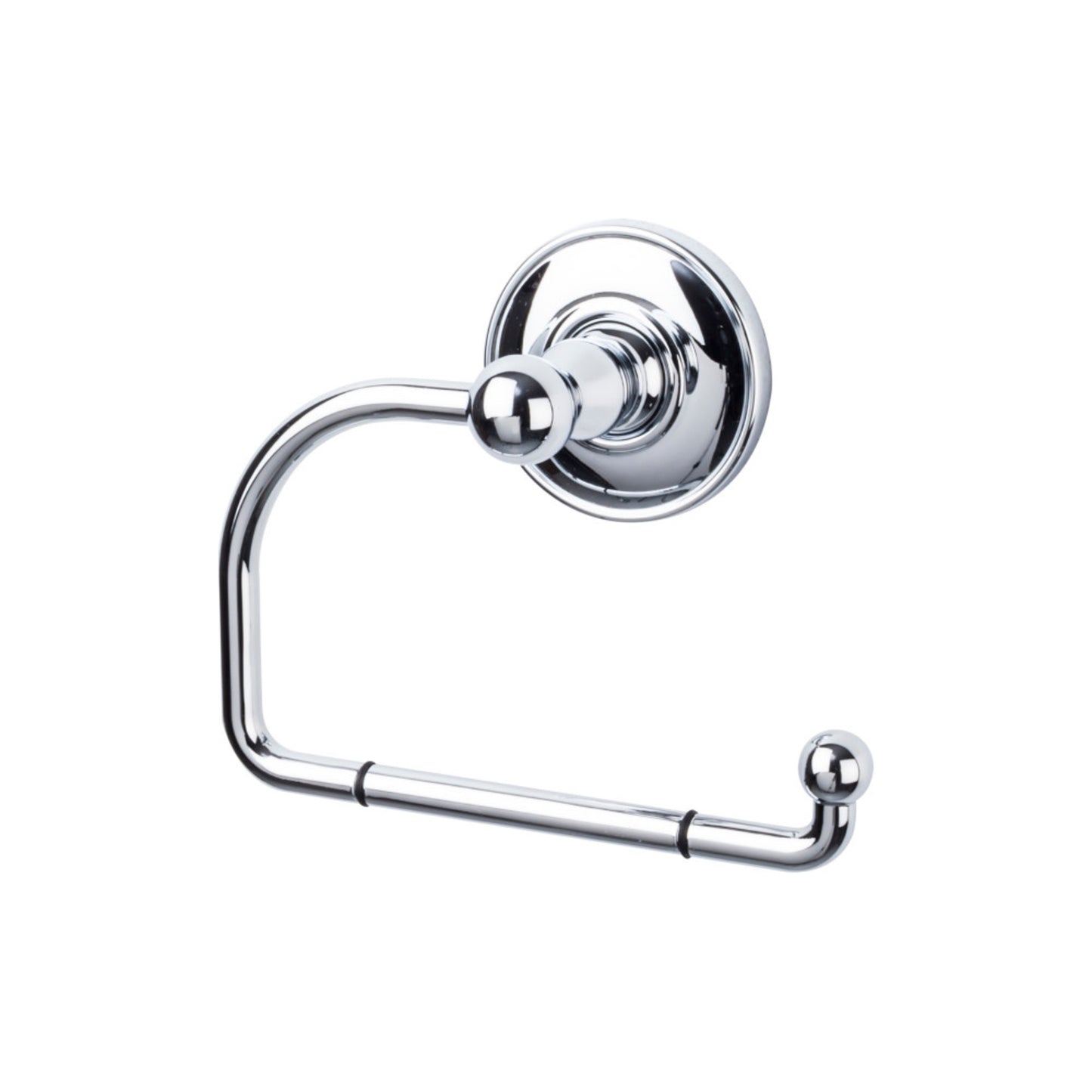 TOP KNOBS ED4PCD TOP BATH (R) Edwardian Bath Wall Mounted Toilet Paper Holder - Polished Chrome