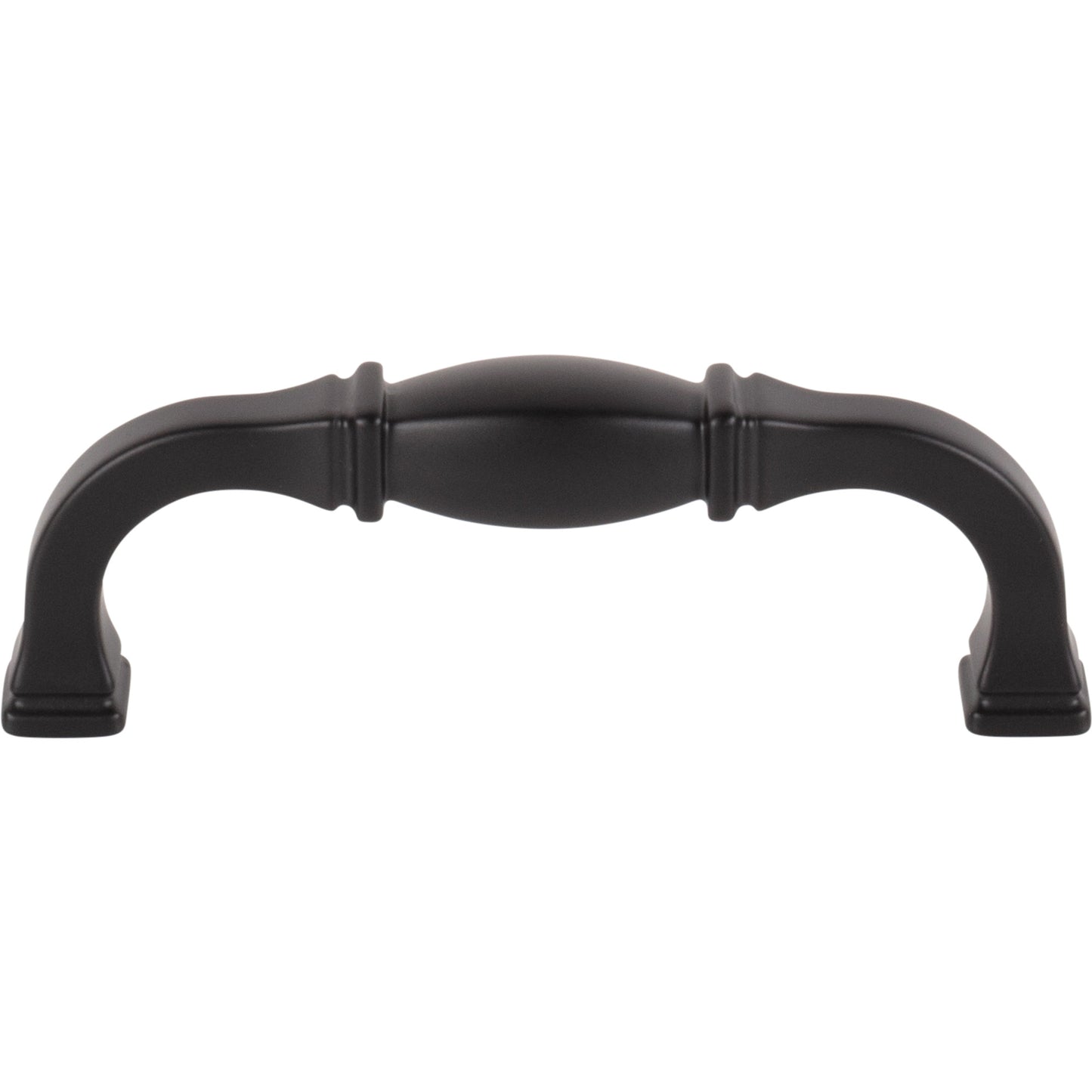 JEFFREY ALEXANDER 278-96MB Audrey 96 mm Center-to-Center Bar Pull - Matte Black