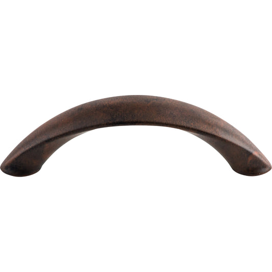 TOP KNOBS M1216 Arc 3" Center to Center Bar Pull - Patina Rouge