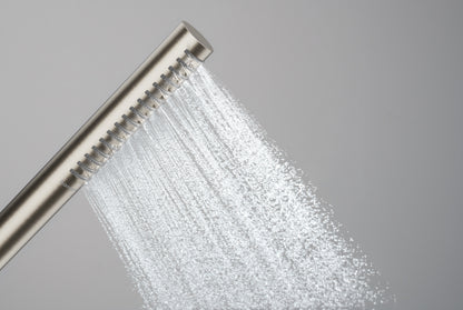 HANSGROHE 73440821 Tecturis S Freestanding Tub Filler with 1.75 GPM Handshower - Brushed Nickel