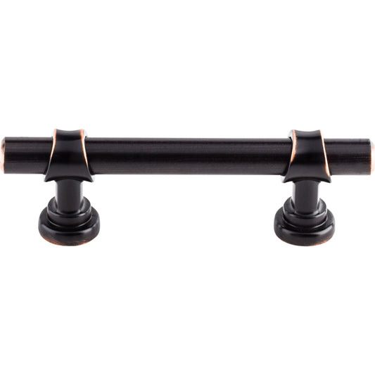 TOP KNOBS M1745 Bit 3" Center to Center Bar Pull - Tuscan Bronze