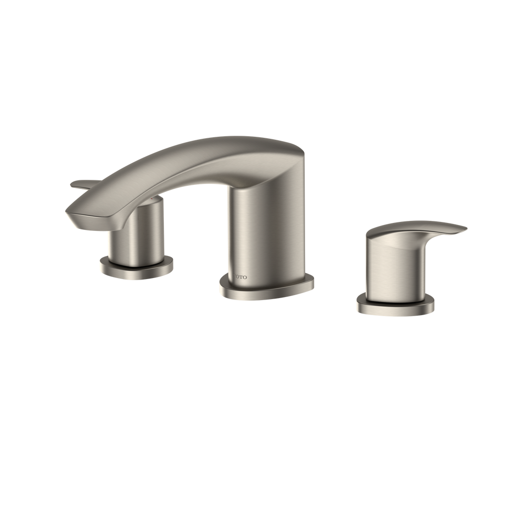 TOTO TBG09201U#BN Gm Two-Handle Deck-Mount Roman Tub Filler Trim - Brushed Nickel