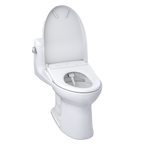 TOTO MW6344726CEFG#01 Washlet+ Supreme Ii One-Piece Elongated 1.28 Gpf Toilet And Washlet+ S7 Contemporary Bidet Seat - Cotton White