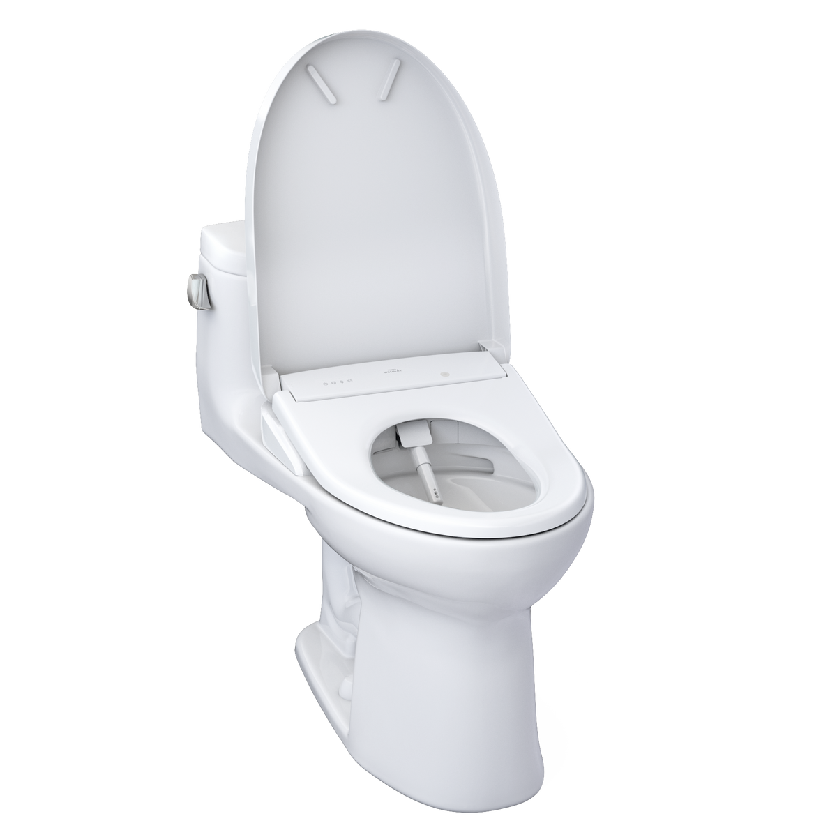TOTO MW6344726CEFG#01 Washlet+ Supreme Ii One-Piece Elongated 1.28 Gpf Toilet And Washlet+ S7 Contemporary Bidet Seat - Cotton White