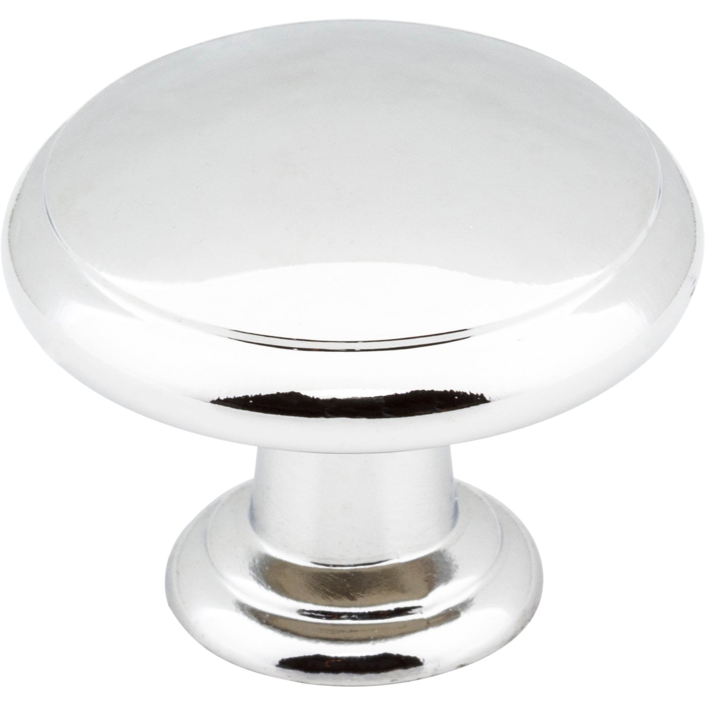 ELEMENTS 3940-PC Gatsby 1-3/16" Diameter Mushroom Knob - Polished Chrome